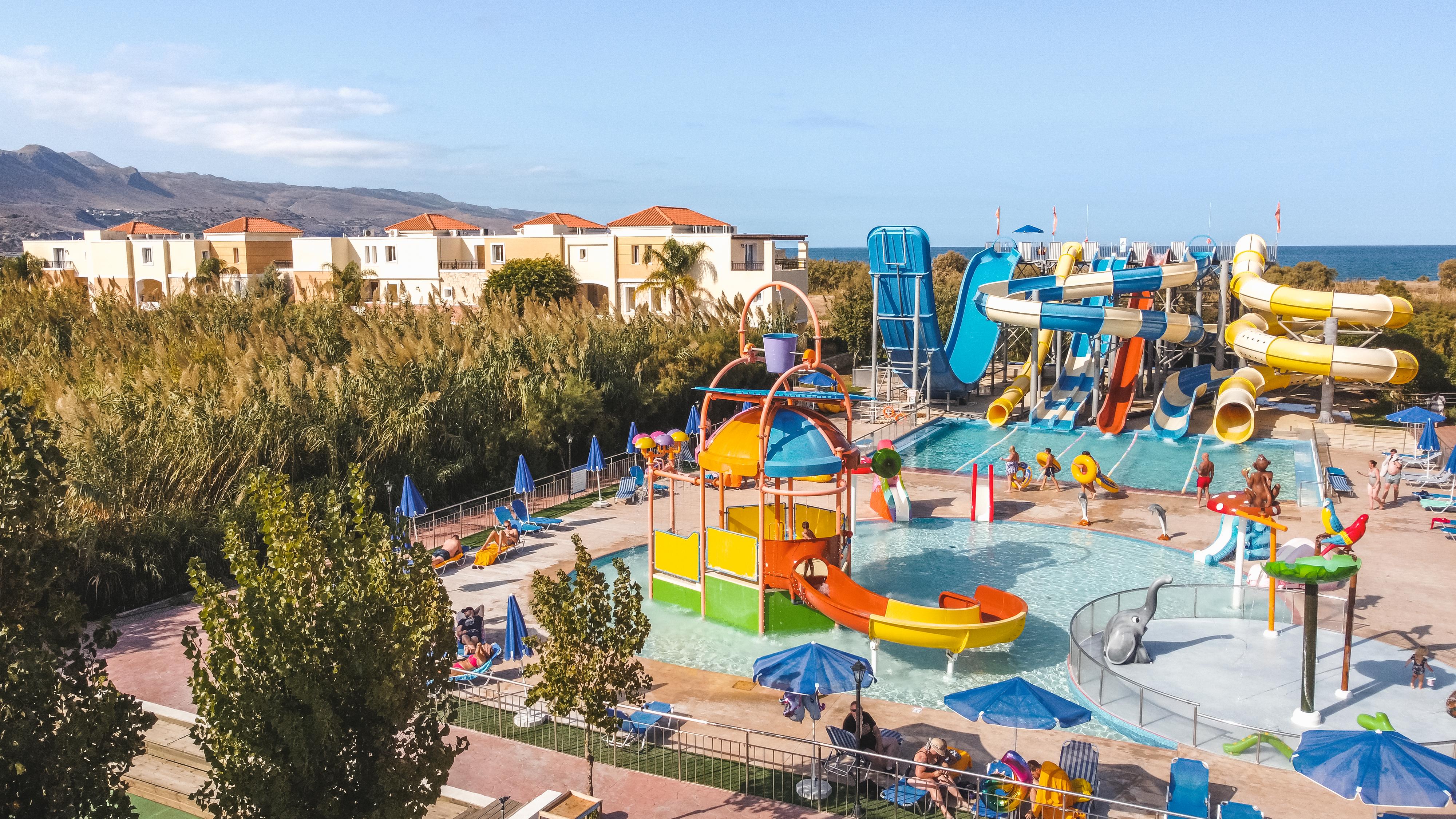 Chrispy Waterpark Resort Kolimvárion Exterior foto