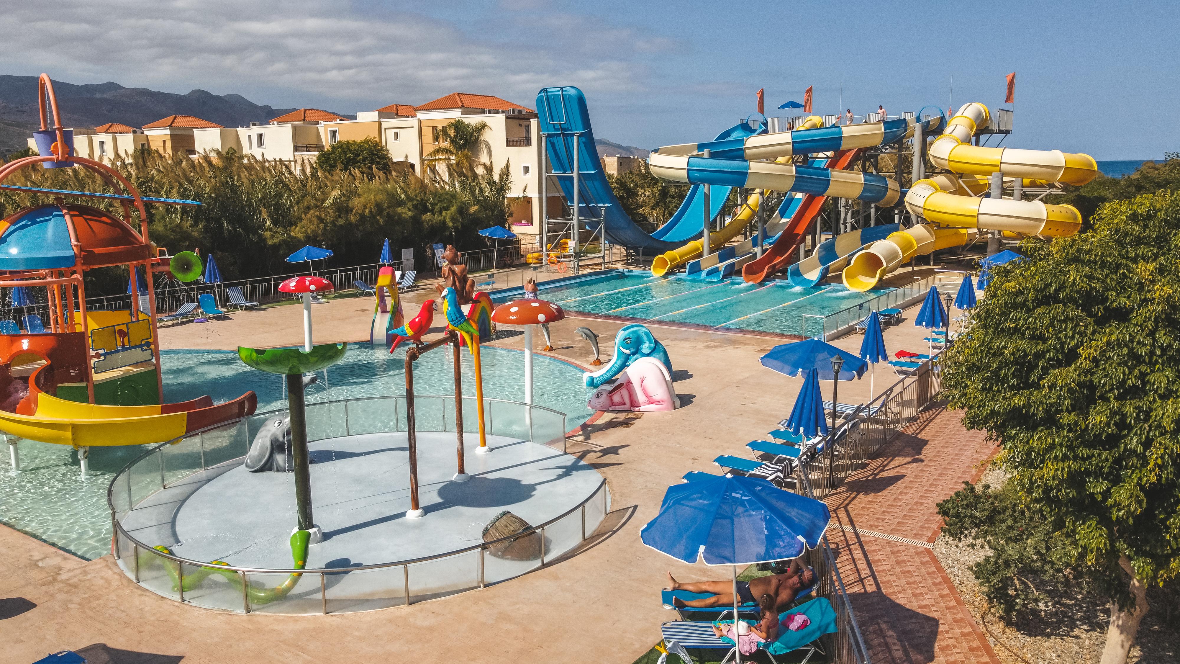 Chrispy Waterpark Resort Kolimvárion Exterior foto